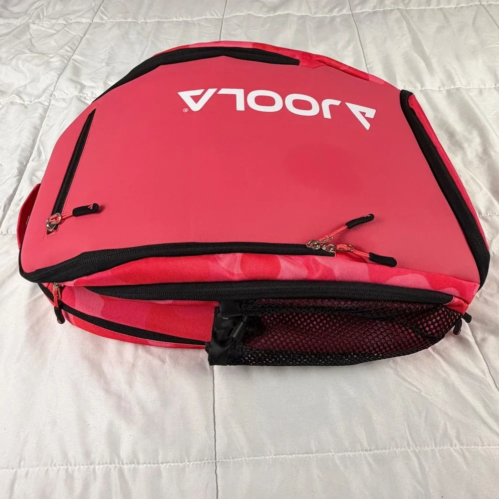 JOOLA Vision II Backpack Deluxe Pink Camo Sports‎ Bag Pickleball NEW